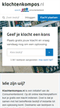 Mobile Screenshot of klachtenkompas.nl